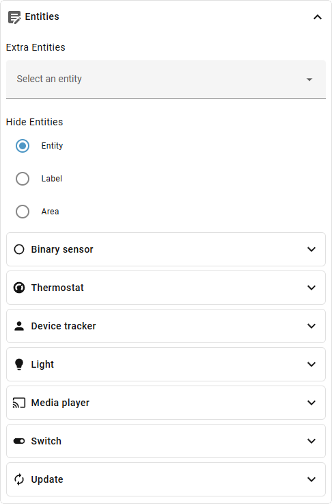Extra Entities Feature